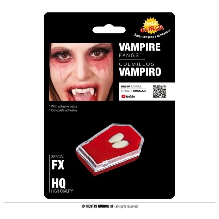 Vampiiri kihvad liimiga