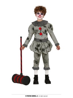 Klouni poiste kostüüm 10-12