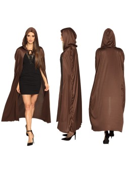 Pruun keep kapuutsiga