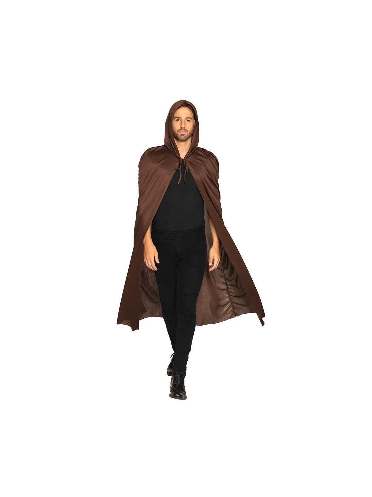 Pruun keep kapuutsiga