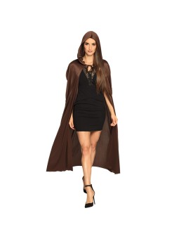 Pruun keep kapuutsiga