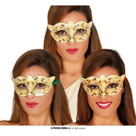 Kraklee tehnikas kaunis Veneetsia mask