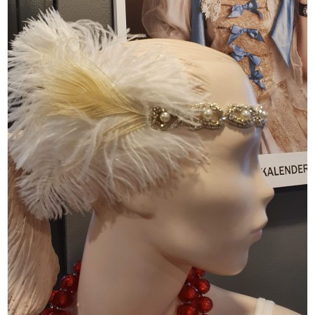 Valge sulgedega peaehe