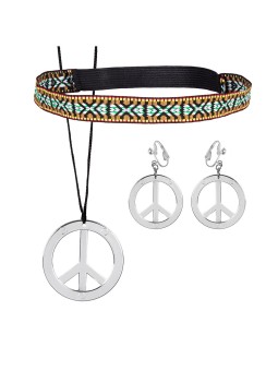 Hipi komplekt mustrilise peapaelaga