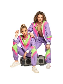 Naiste retro dress lilla L