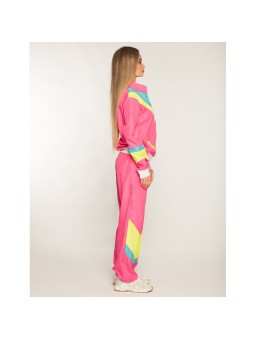 Naiste roosa retro dress L