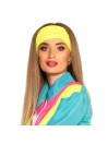 Naiste neoonsinine retro dress XL