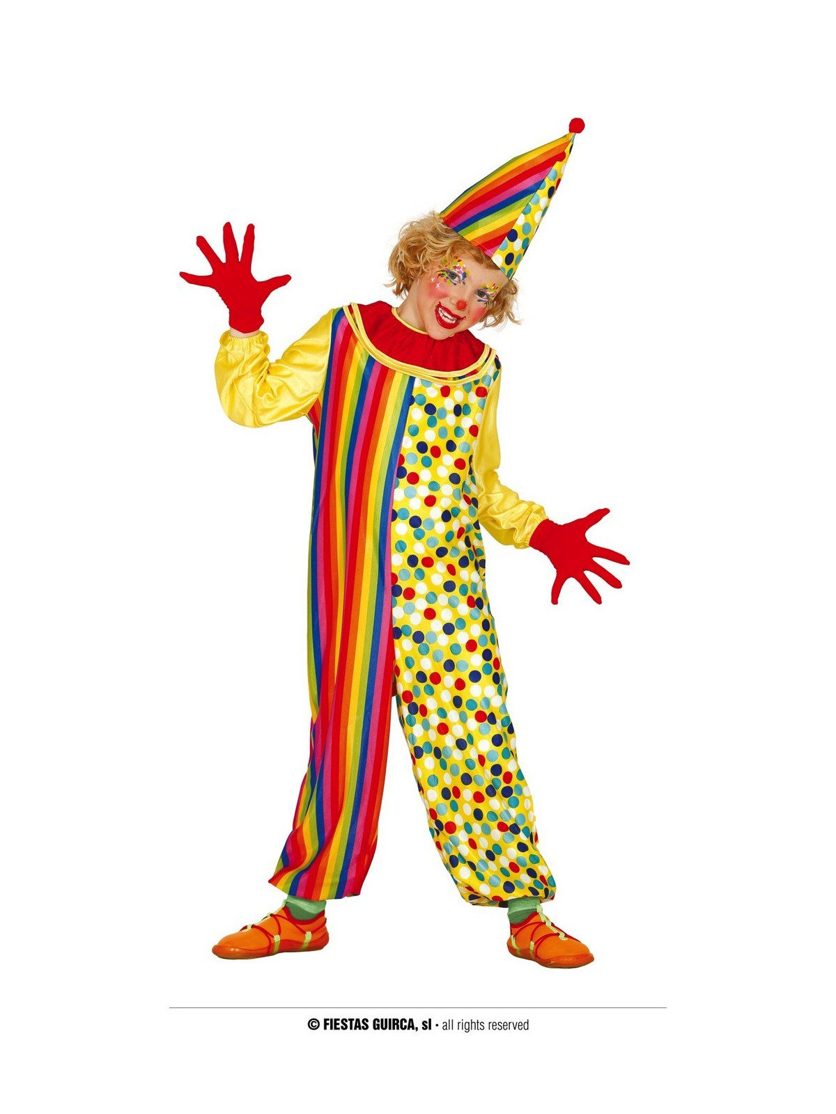 Klouni kostüüm 5-6aastastele