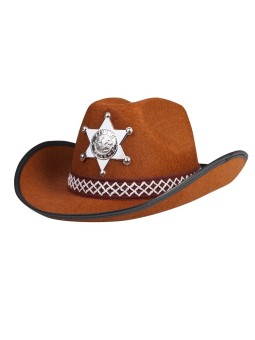 Laste kauboi serifi müts