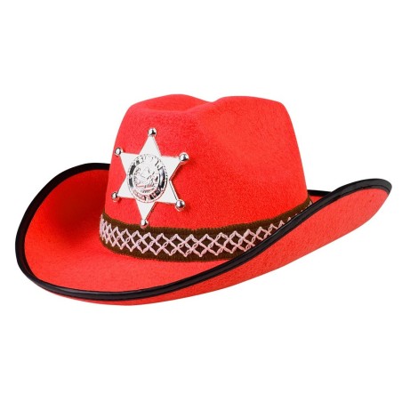 Laste kauboi serifi müts