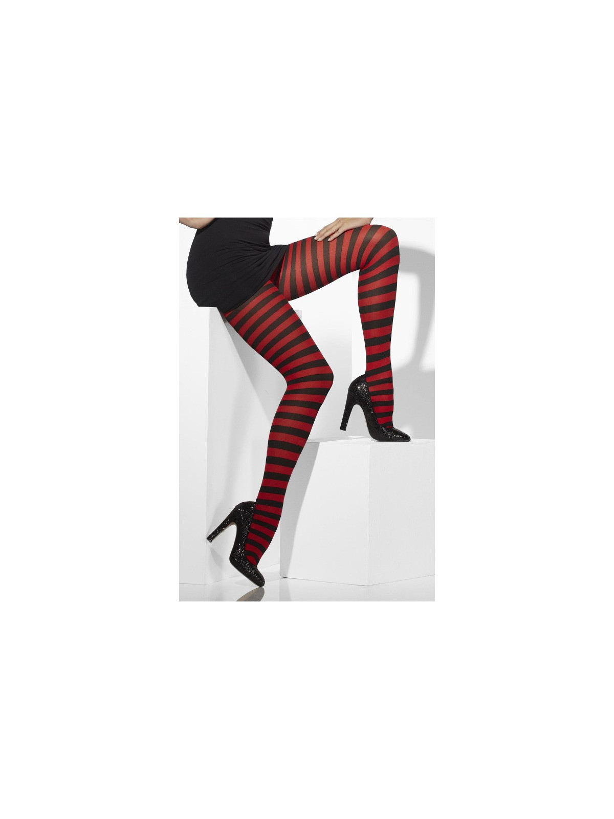 Punase musta triibulised sukkpüksid