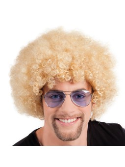 Afro parukas blond