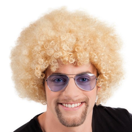 Afro parukas blond