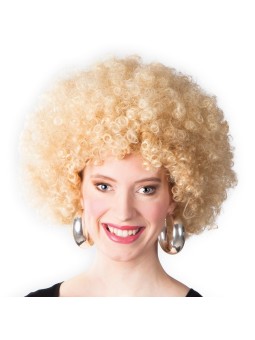 Afro parukas blond