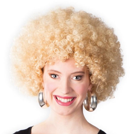Afro parukas blond