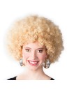 Afro parukas blond