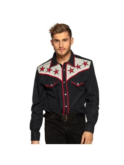 Rodeo Kauboi särk tähekestega L