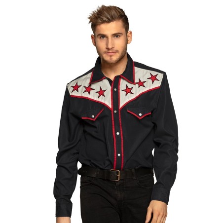 Rodeo Kauboi särk tähekestega L