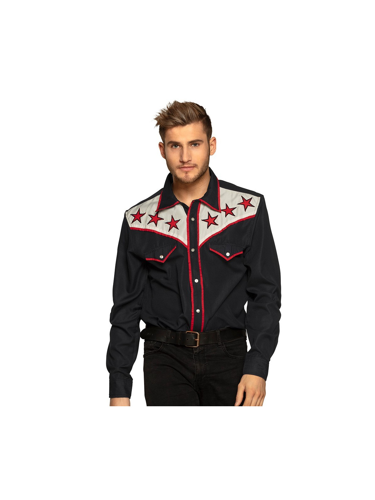 Rodeo Kauboi särk tähekestega M