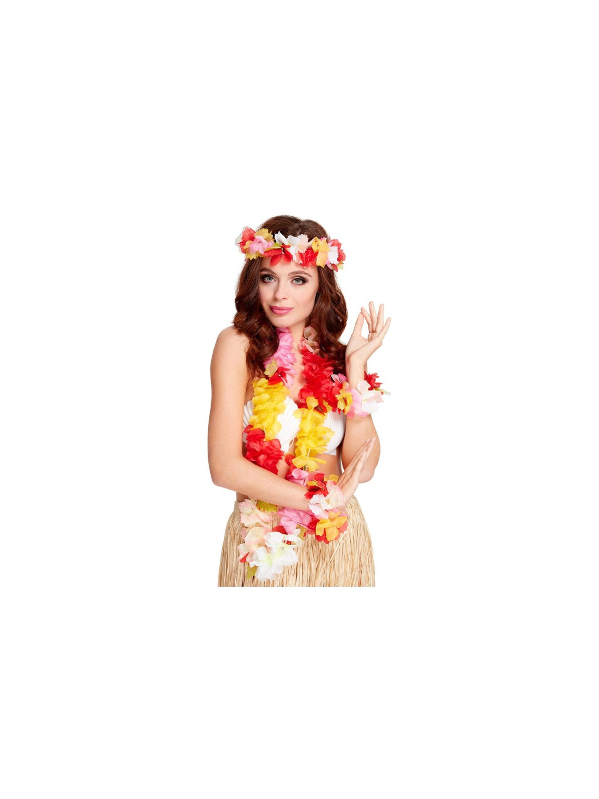 Hawaii kirju komplekt pähe, kätele ja kaela
