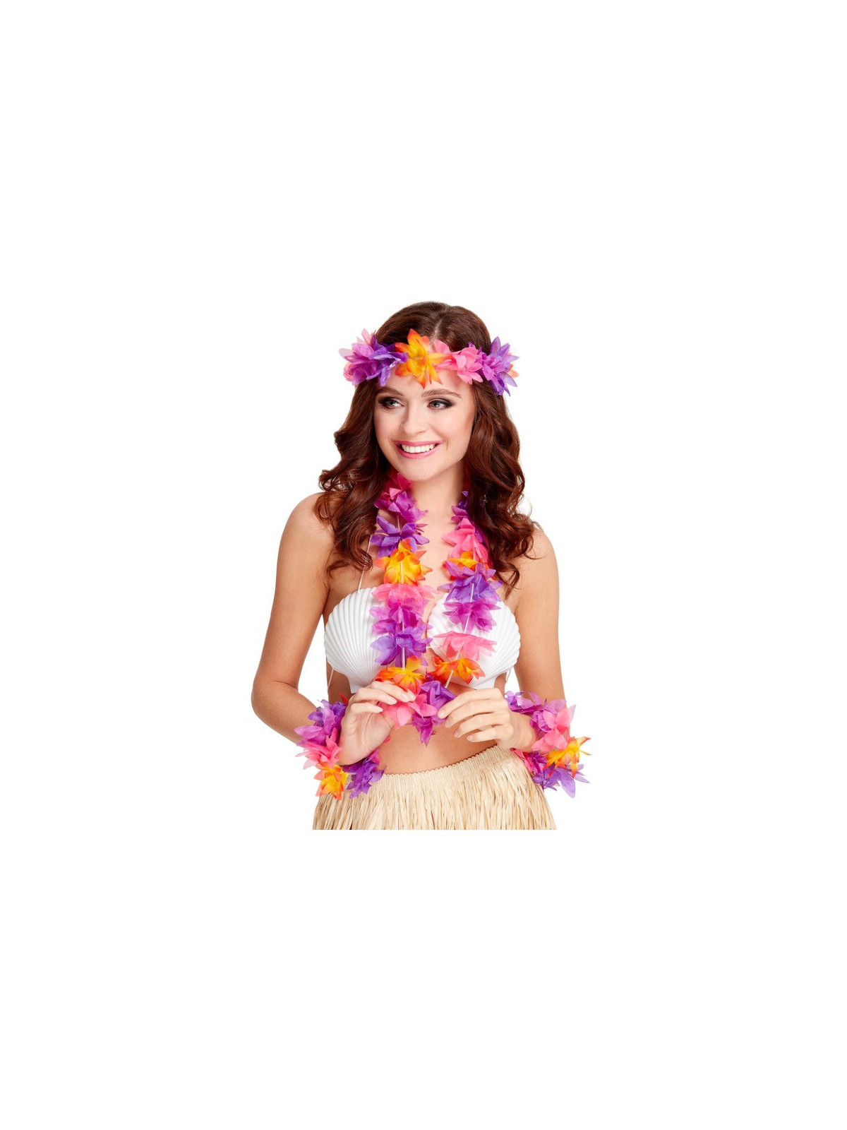 Hawaii tumekirju komplekt pähe, kätele ja kaela