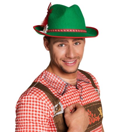 Rohleine lillega oktooberfesti/ baieri müts