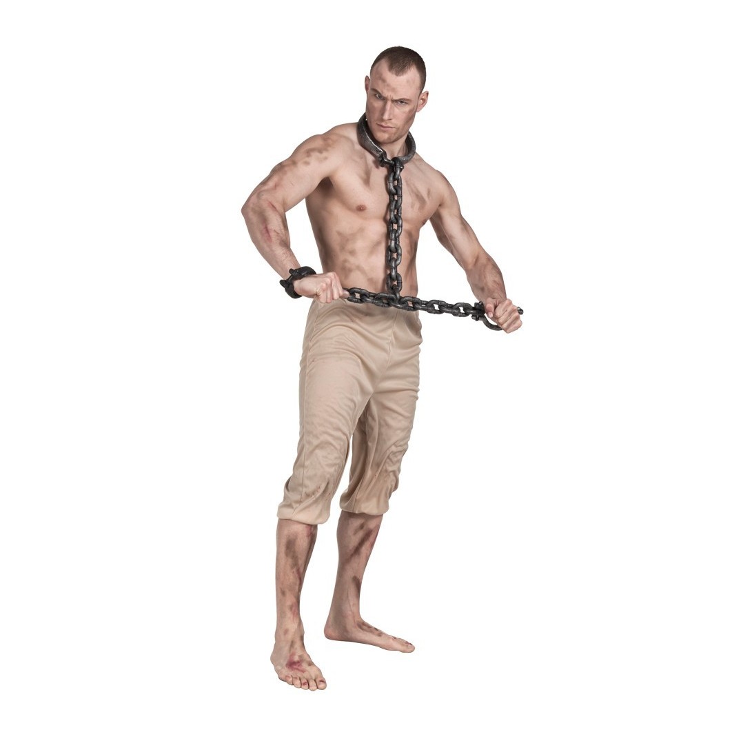 Kaela- ja käerauad ketiga