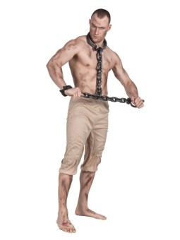 Kaela- ja käerauad ketiga