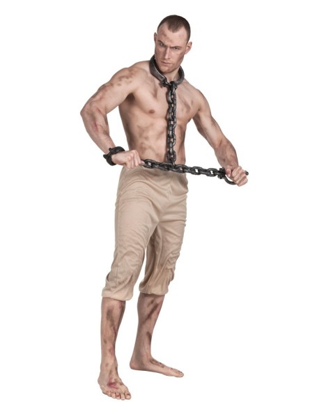 Kaela- ja käerauad ketiga