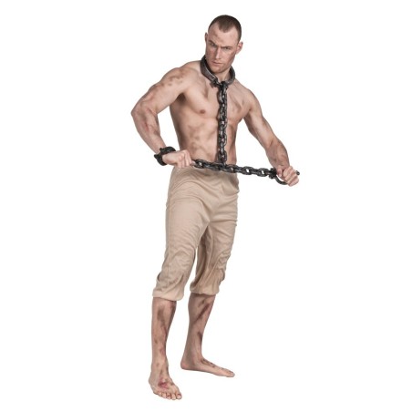 Kaela- ja käerauad ketiga