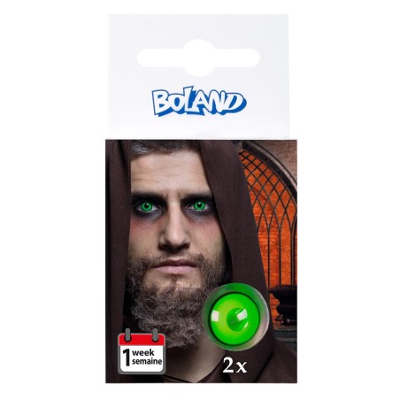 Rohelised musta ringiga läätsed