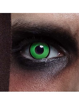 Rohelised musta ringiga läätsed