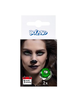 Läätsed roheliste kiirtega