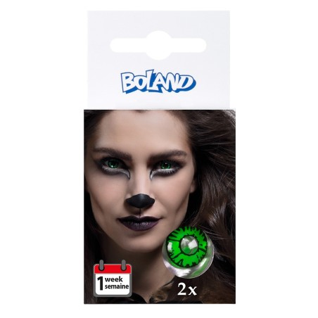 Läätsed roheliste kiirtega