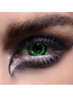 Läätsed roheliste kiirtega