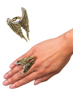 Inglitiibadega sõrmus