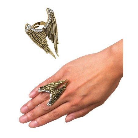 Inglitiibadega sõrmus