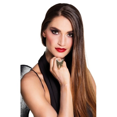 Inglitiibadega sõrmus