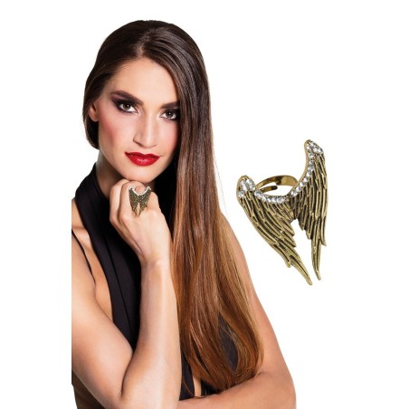 Inglitiibadega sõrmus