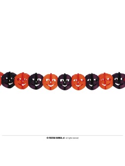 Must/oranž kõrvitsatega vanik