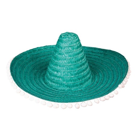 Sombreero erinevad värvid tuttidega ääres