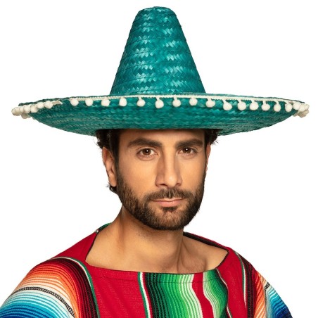 Sombreero erinevad värvid tuttidega ääres