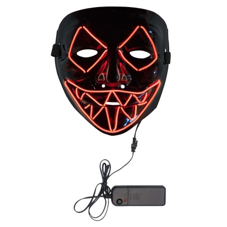 Punaste LED tuledega killer mask