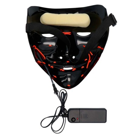 Punaste LED tuledega killer mask
