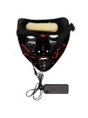 Punaste LED tuledega killer mask