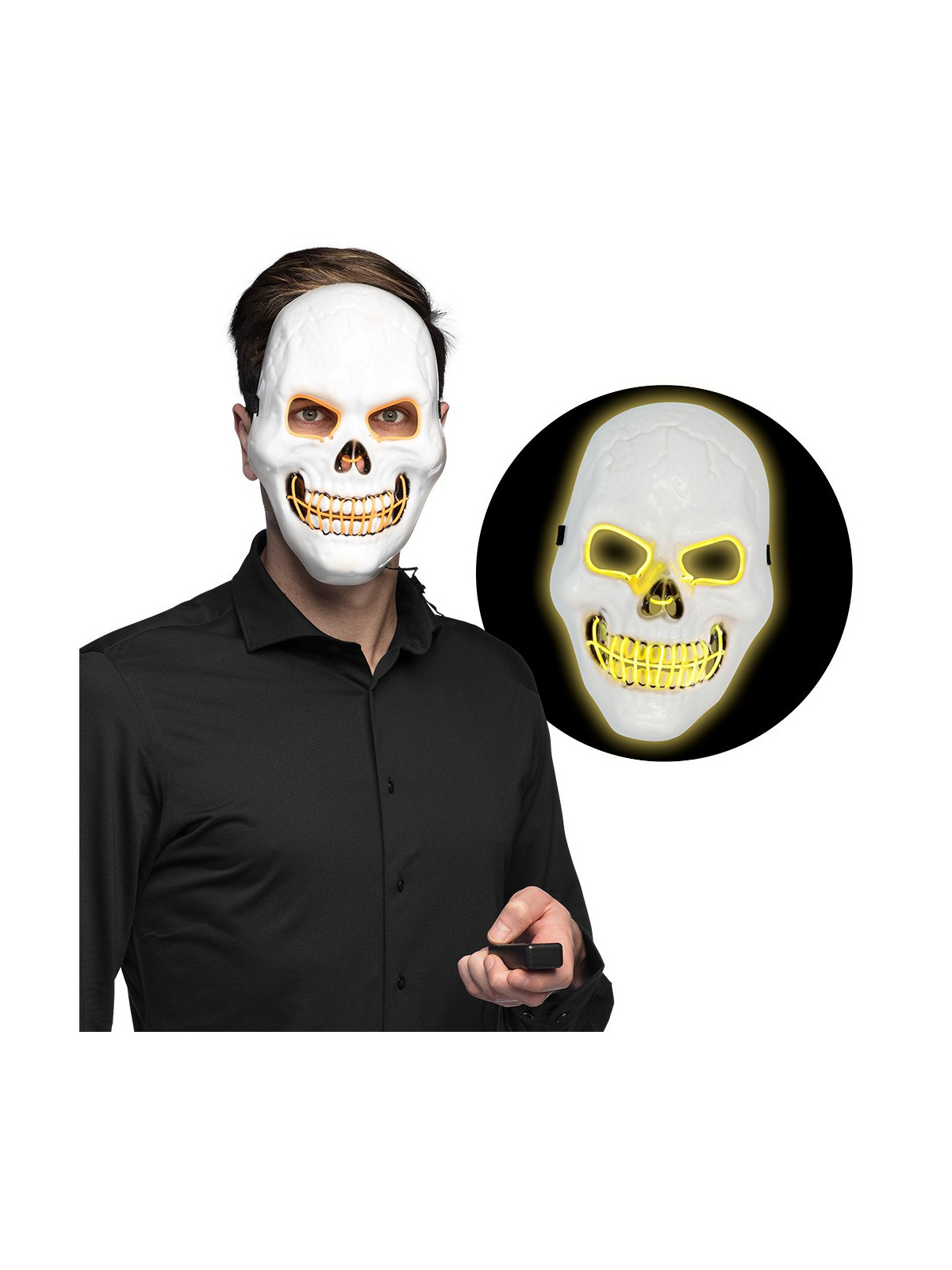 LED tuledega mask killer kolp