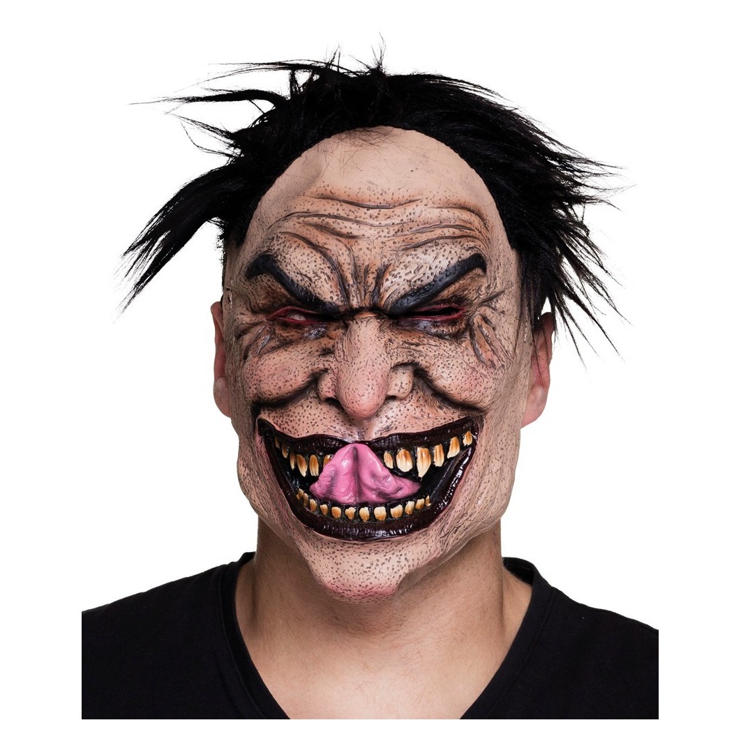 Lateks mask kummiga maniakk