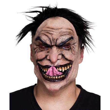 Lateks mask kummiga maniakk