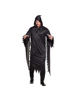 Must hõlst kapuutsi ja sakiliste varukatega