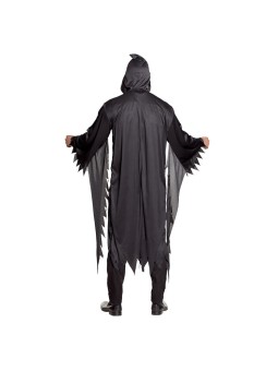 Must hõlst kapuutsi ja sakiliste varukatega